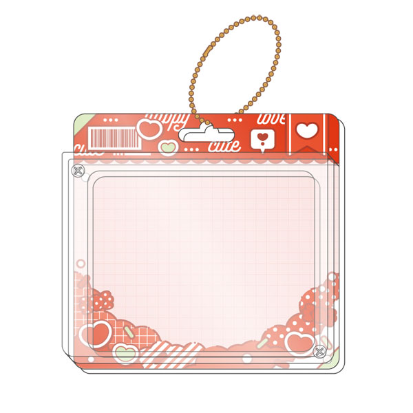 amie amie Original Pikuria Acrylic Frame TOY BOX ver. 3.Red Bild 1