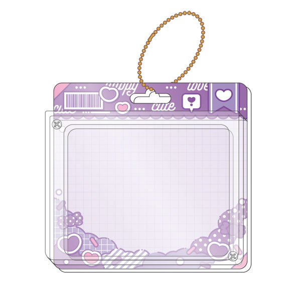 amie amie Original ぴくりあ アクリルフレーム TOY BOX ver. 5.Purple 画像 1