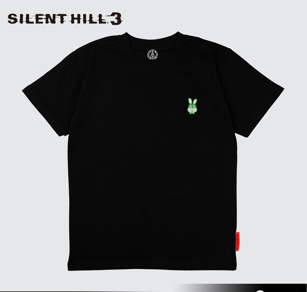 Gecco SILENT HILL 3/ Robbie the Rabbit Embroidery Icon T-shirt (Green/Black) XL รูปภาพ 1
