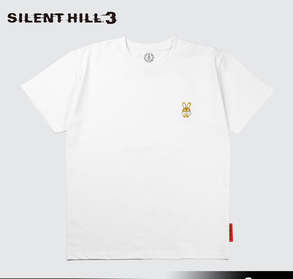 Gecco SILENT HILL 3/ Robbie the Rabbit Embroidery Icon T-shirt (Yellow/White) XL รูปภาพ 1