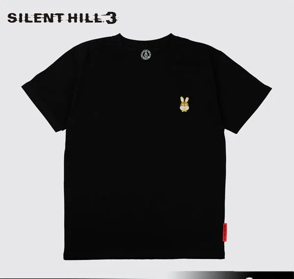 Gecco SILENT HILL 3/ Robbie the Rabbit Embroidery Icon T-shirt (Yellow/Black) M รูปภาพ 1