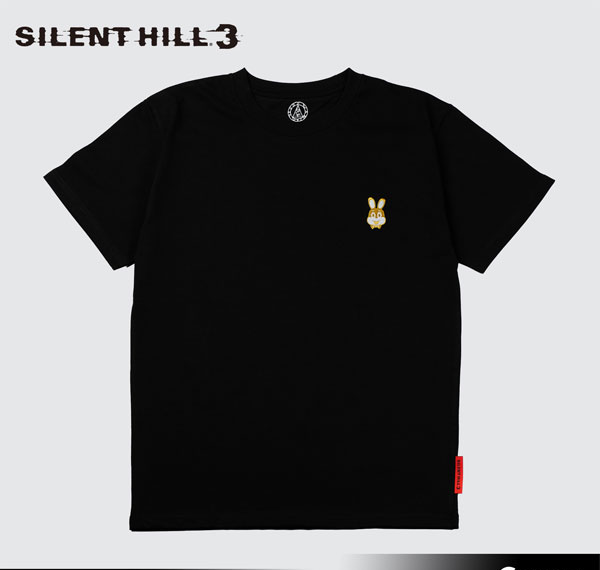 Gecco SILENT HILL 3/ Robbie the Rabbit Embroidery Icon T-shirt (Yellow/Black) XL รูปภาพ 1