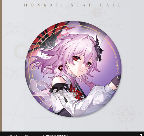 miHoYo Honkai: Star Rail All-Stars Invite Series Tin Badge Evernight Bild 1
