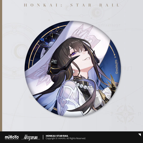 miHoYo Honkai: Star Rail All-Stars Invite Series Tin Badge The Dahlia Bild 1