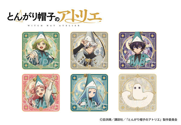 Dragon Horse AFORCE x DRAGON HORSE Witch Hat Atelier Trading Acrylic Coaster 6Pack BOX