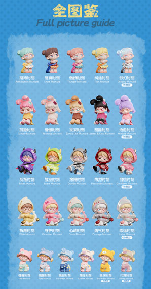 TNTSPACE Baby Dora A Strangely Cute Moment Series Mini Trading Figure 12Pack BOX รูปภาพ 1