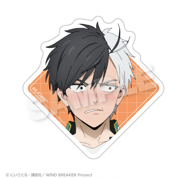 Stella Notes WIND BREAKER Acrylic Clip Haruka Sakura รูปภาพ 1