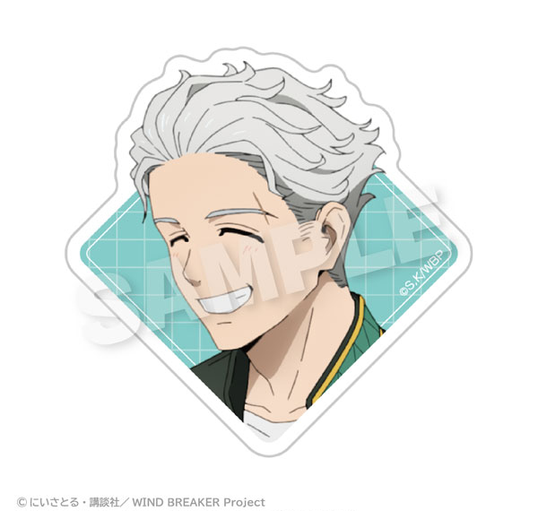 Stella Notes WIND BREAKER Acrylic Clip Hajime Umemiya รูปภาพ 1