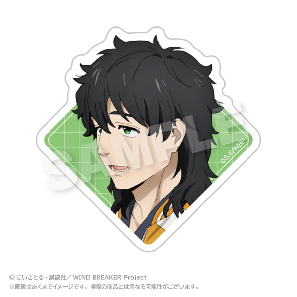 Stella Notes WIND BREAKER Acrylic Clip Jou Togame gambar 1