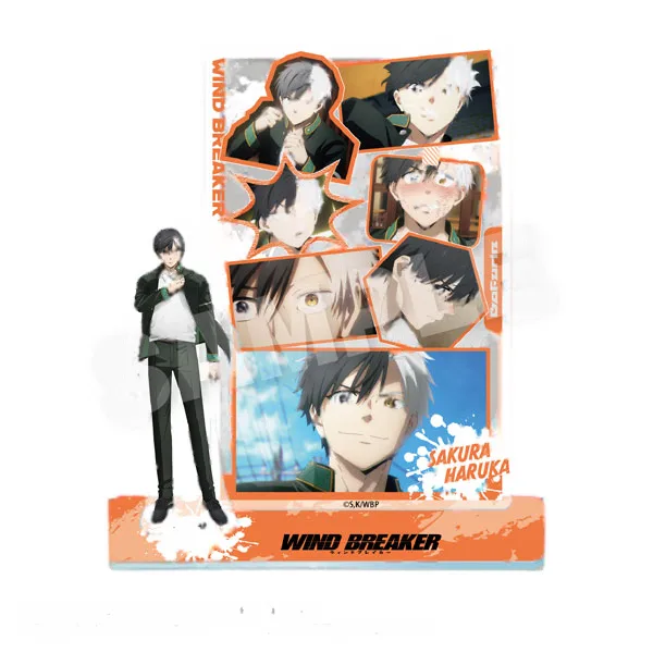 Stella Notes WIND BREAKER Memories Acrylic Mascot vol.2 Haruka Sakura imagen 1