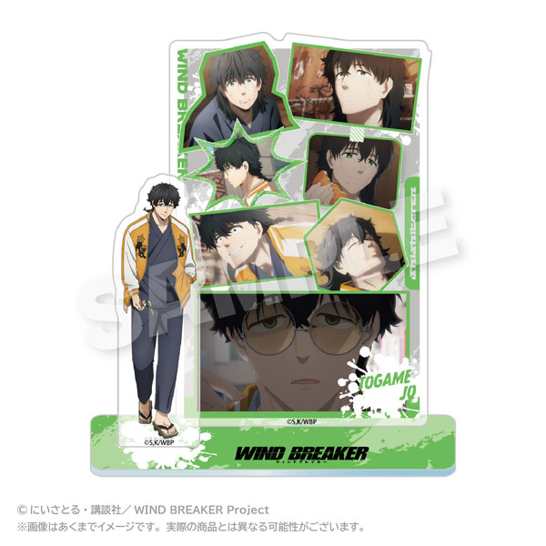 Stella Notes WIND BREAKER Memories Acrylic Mascot vol.2 Jou Togame gambar 1