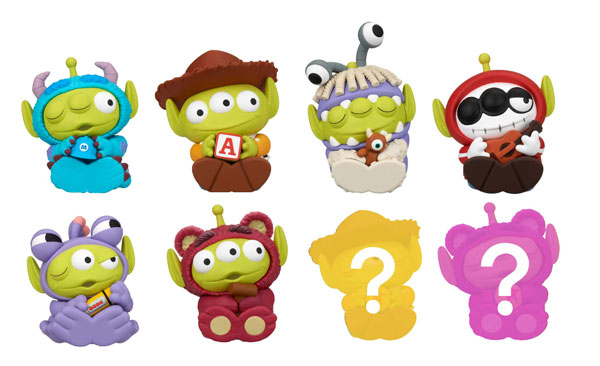Takara Tomy A.R.T.S PERIHAPI! Lil' Sleepers Hug. Costume Alien 8Pack BOX