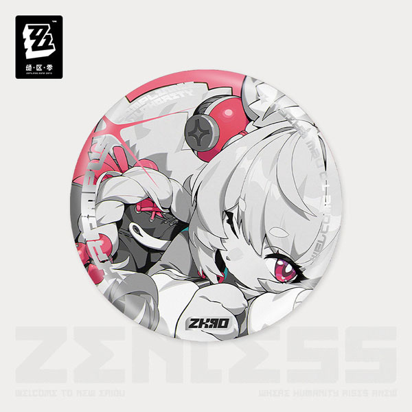 miHoYo Zenless Zone Zero Mindscape Cinema Series Tin Badge Krampus Compliance Authority Zhao 图片 1