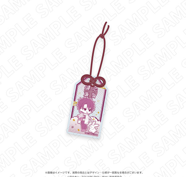 TOKYOGETS TV Anime "A Terrified Teacher at Ghoul School!" [Moon Viewing] Amulet Style Foil Acrylic Charm (Akira Takahashi) Bild 1