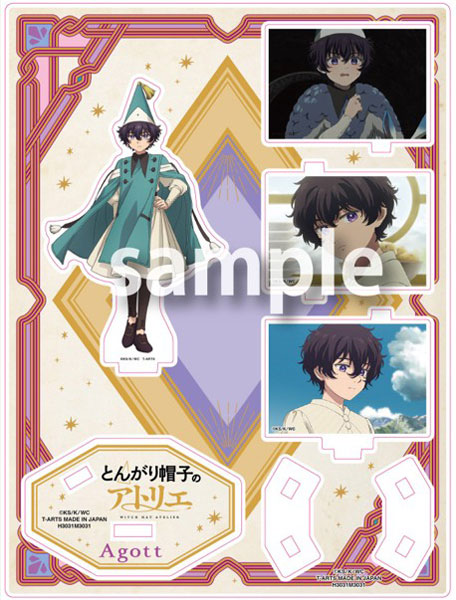 Takara Tomy A.R.T.S Witch Hat Atelier Memorial Acrylic Stand Agott