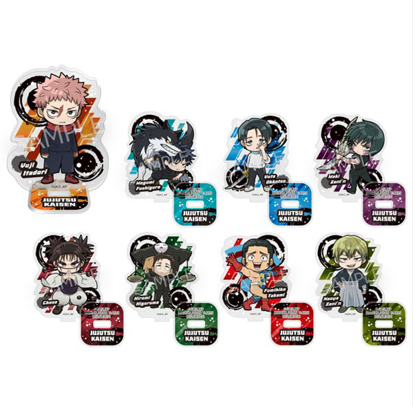 Takara Tomy A.R.T.S Deforme Jujutsu Kaisen The Culling Game Trading Acrylic Stand 8Pack BOX