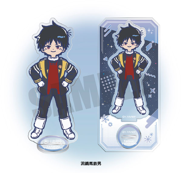 Playful Mind Company TV Anime "Snowball Earth" Retro Pop Acrylic Stand Tetsuo Yabusame รูปภาพ 1