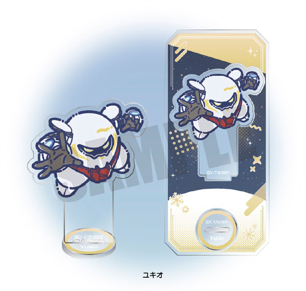 Playful Mind Company TV Anime "Snowball Earth" Retro Pop Acrylic Stand Yukio รูปภาพ 1
