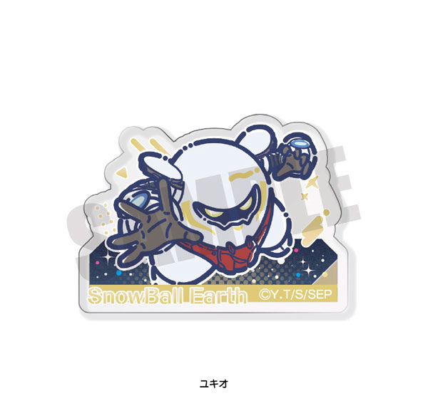 Playful Mind Company TV Anime "Snowball Earth" Retro Pop Acrylic Clip Yukio รูปภาพ 1