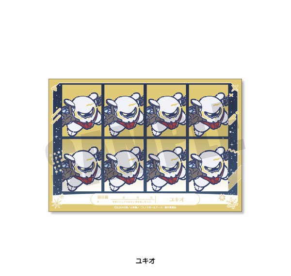 Playful Mind Company TV Anime "Snowball Earth" Retro Pop ID Photo Style Sticker Yukio รูปภาพ 1