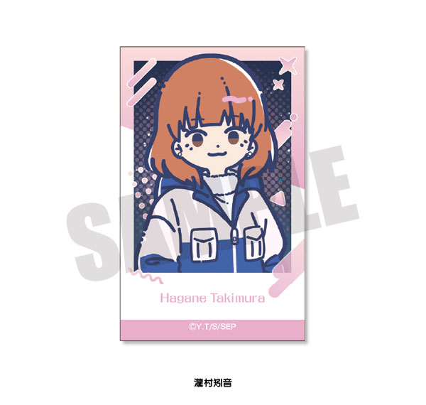 Playful Mind Company TV Anime "Snowball Earth" Retro Pop Instant Photo Style Card Hagane Takimura รูปภาพ 1