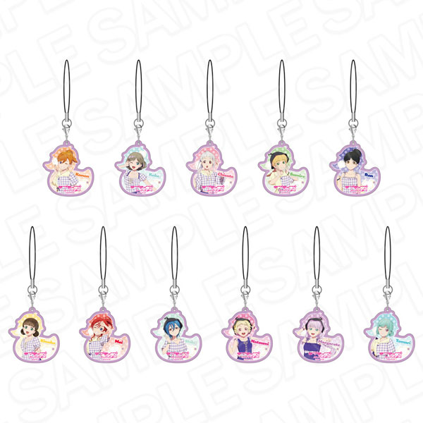 Contents Seed Love Live! Super Star!! Acrylic Charm Strap Sauna ver. 11 Item Set image 1