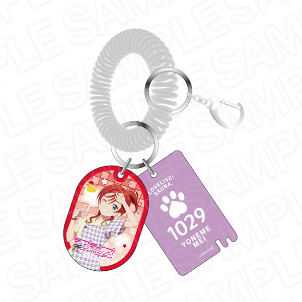 Contents Seed Love Live! Super Star!! Public Bath Style Keychain Mei Yoneme Sauna ver.