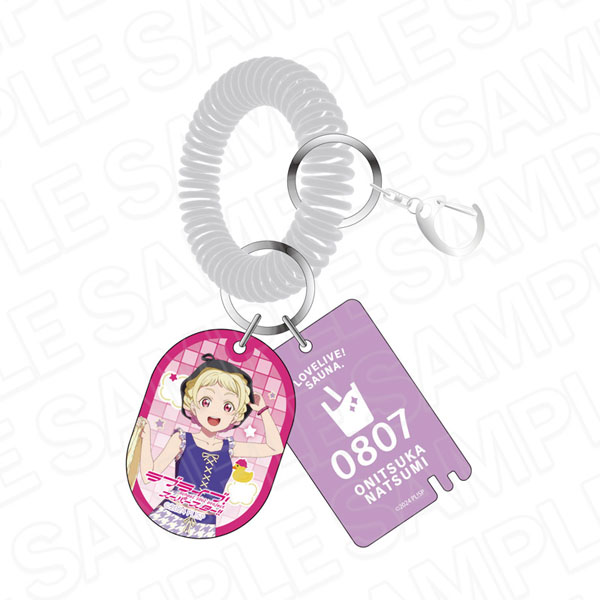 Contents Seed Love Live! Super Star!! Public Bath Style Keychain Natsumi Onitsuka Sauna ver.