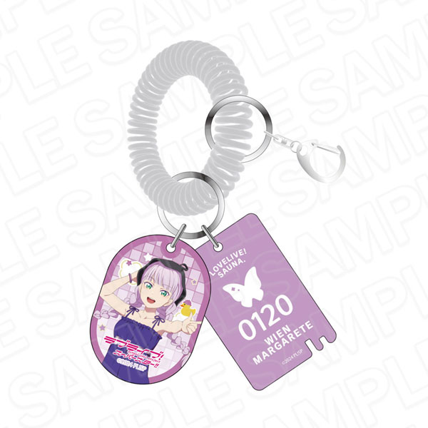 Contents Seed Love Live! Super Star!! Public Bath Style Keychain Wien Margarete Sauna ver. image 1