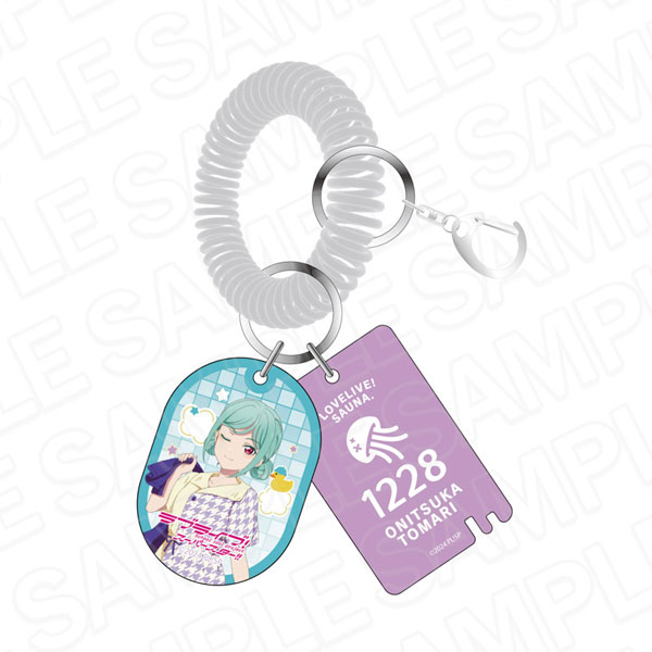 Contents Seed Love Live! Super Star!! Public Bath Style Keychain Tomari Onitsuka Sauna ver. imagen 1