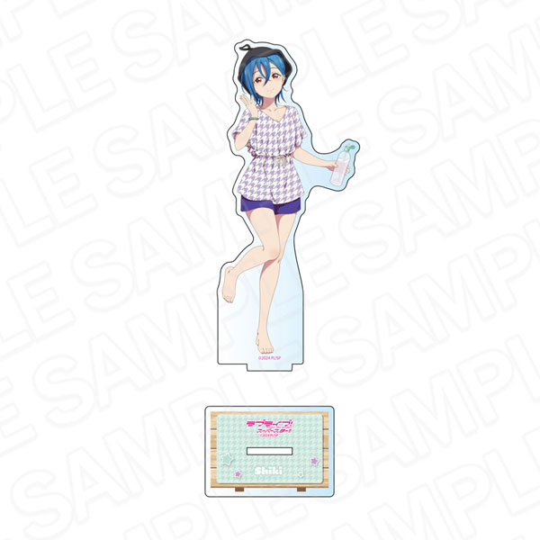 Contents Seed Love Live! Super Star!! Acrylic Figure Shiki Wakana Sauna ver. 圖片 1