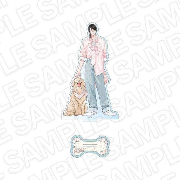 Contents Seed Onijoushi Gokuderasan wa Abakaretai. Acrylic Stand Ibuki Gokudera With Doggy