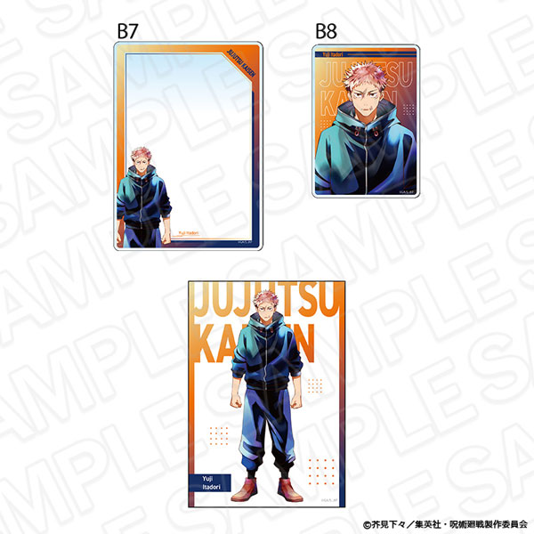 Contents Seed TV Anime "Jujutsu Kaisen" "The Culling Game" Hard Card Case (Bromide (Glossy Card) Set) PALE TONE series Yuji Itadori gambar 1