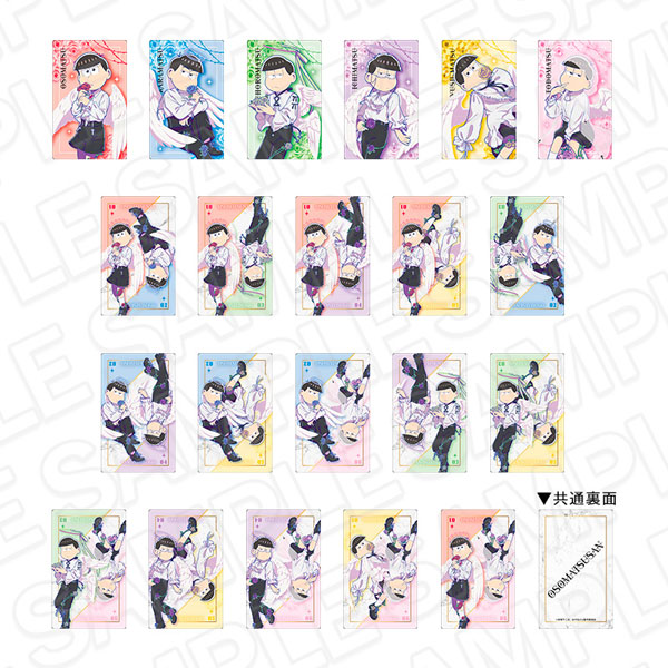 Contents Seed Osomatsu-san Collection Card (Random) Angel ver. 21 Item Set