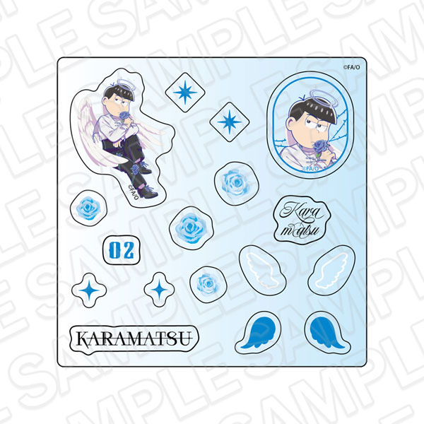 Contents Seed Osomatsu-san Acrylic Part Karamatsu Angel ver. image 1