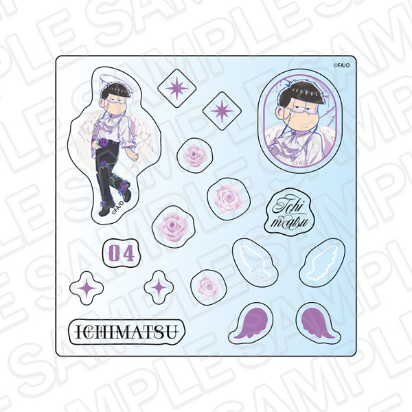 Contents Seed Osomatsu-san Acrylic Part Ichimatsu Angel ver. gambar 1