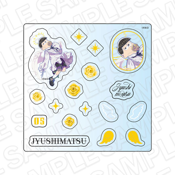 Contents Seed Osomatsu-san Acrylic Part Jyushimatsu Angel ver. hình ảnh 1
