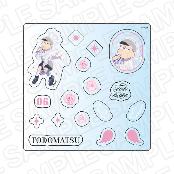 Contents Seed Osomatsu-san Acrylic Part Todomatsu Angel ver. hình ảnh 1