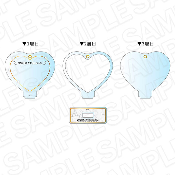 Contents Seed Osomatsu-san Acrylic Frame Angel ver. image 1