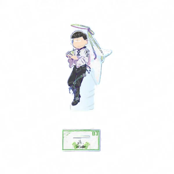 Contents Seed Osomatsu-san Deka Acrylic Stand Choromatsu Angel ver. image 1