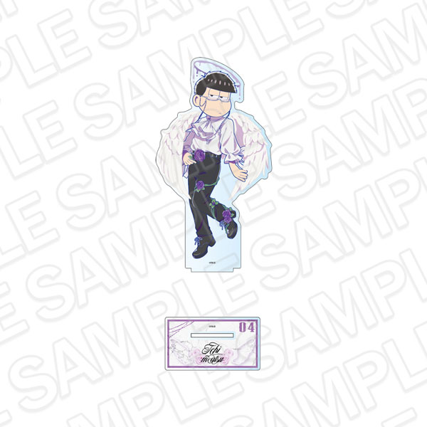 Contents Seed Osomatsu-san Deka Acrylic Stand Ichimatsu Angel ver. image 1