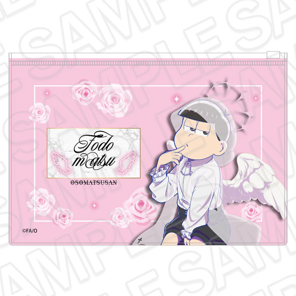 Contents Seed Osomatsu-san Clear Pouch Todomatsu Angel ver. Bild 1