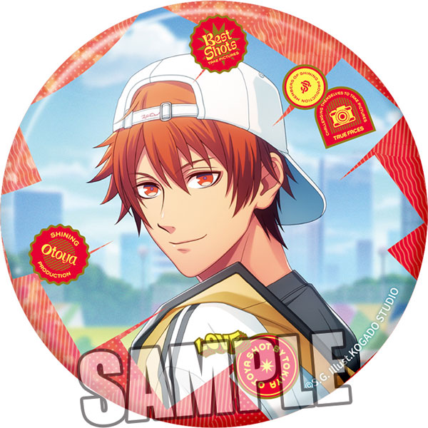 Broccoli Uta no Prince-sama BIG Hologram Tin Badge Best Shots from Everyday Life Ver. "Otoya Ittoki"