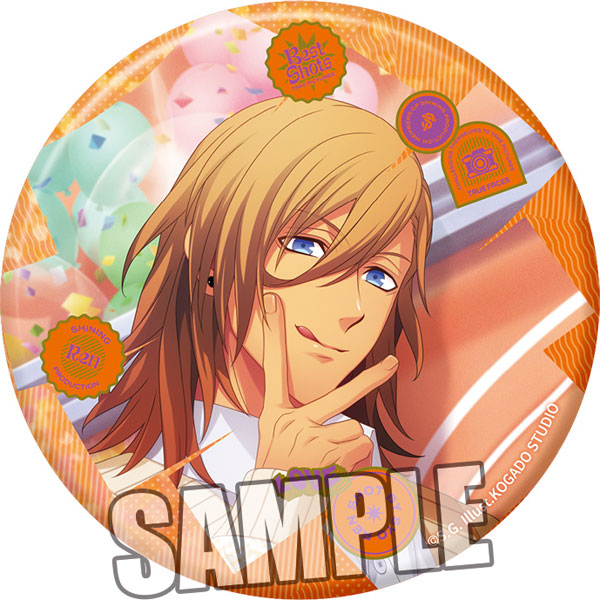Broccoli Uta no Prince-sama BIG Hologram Tin Badge Best Shots from Everyday Life Ver. "Ren Jinguuji" Bild 1