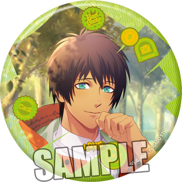 Broccoli Uta no Prince-sama BIG Hologram Tin Badge Best Shots from Everyday Life Ver. "Cecil Aijima"