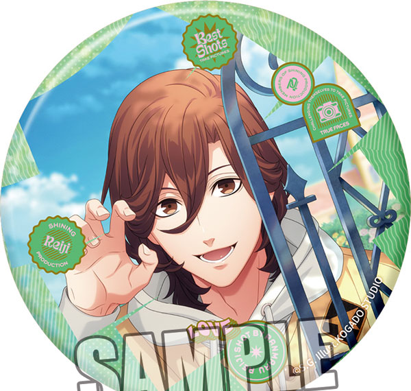 Broccoli Uta no Prince-sama BIG Hologram Tin Badge Best Shots from Everyday Life Ver. "Reiji Kotobuki" รูปภาพ 1