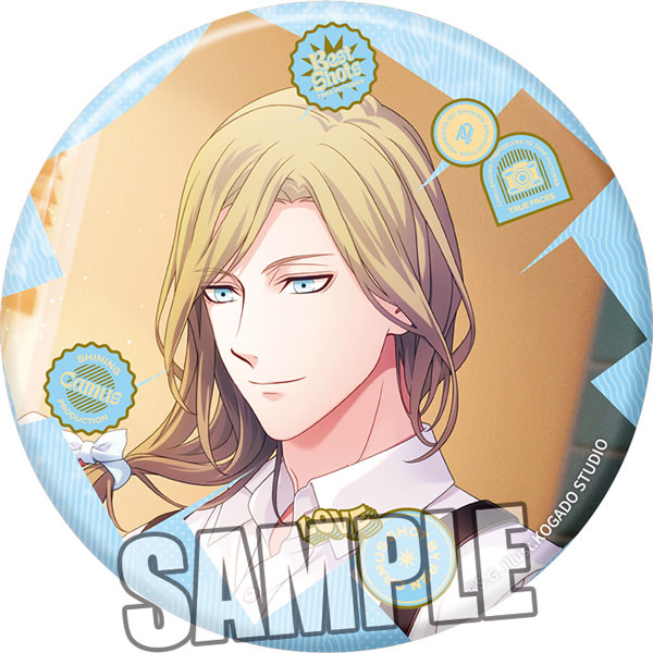 Broccoli Uta no Prince-sama BIG Hologram Tin Badge Best Shots from Everyday Life Ver. "Camus"
