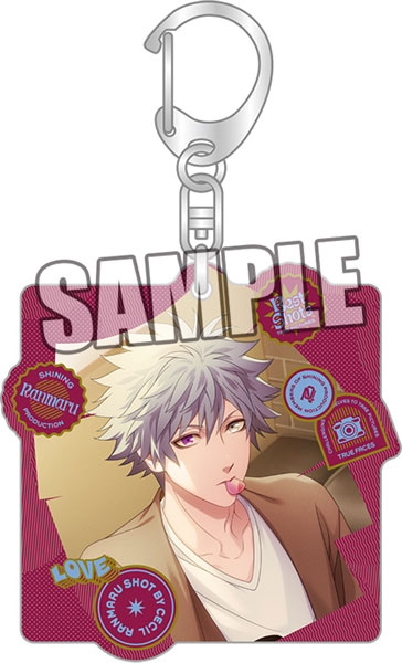 Broccoli Uta no Prince-sama Layered Acrylic Keychain Best Shots from Everyday Life Ver. "Ranmaru Kurosaki" image 1