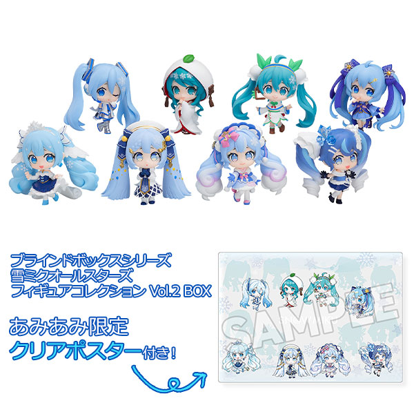 Good Smile Company [Exclusive Bonus] Blind Box Series: Snow Miku All Stars Figure Collection Vol. 2 8Pack BOX 圖片 1