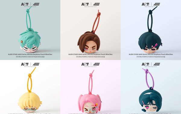 AET ALIEN STAGE Anakt Arts High School (AAHS) Earphone Pouch 6Pack BOX รูปภาพ 1